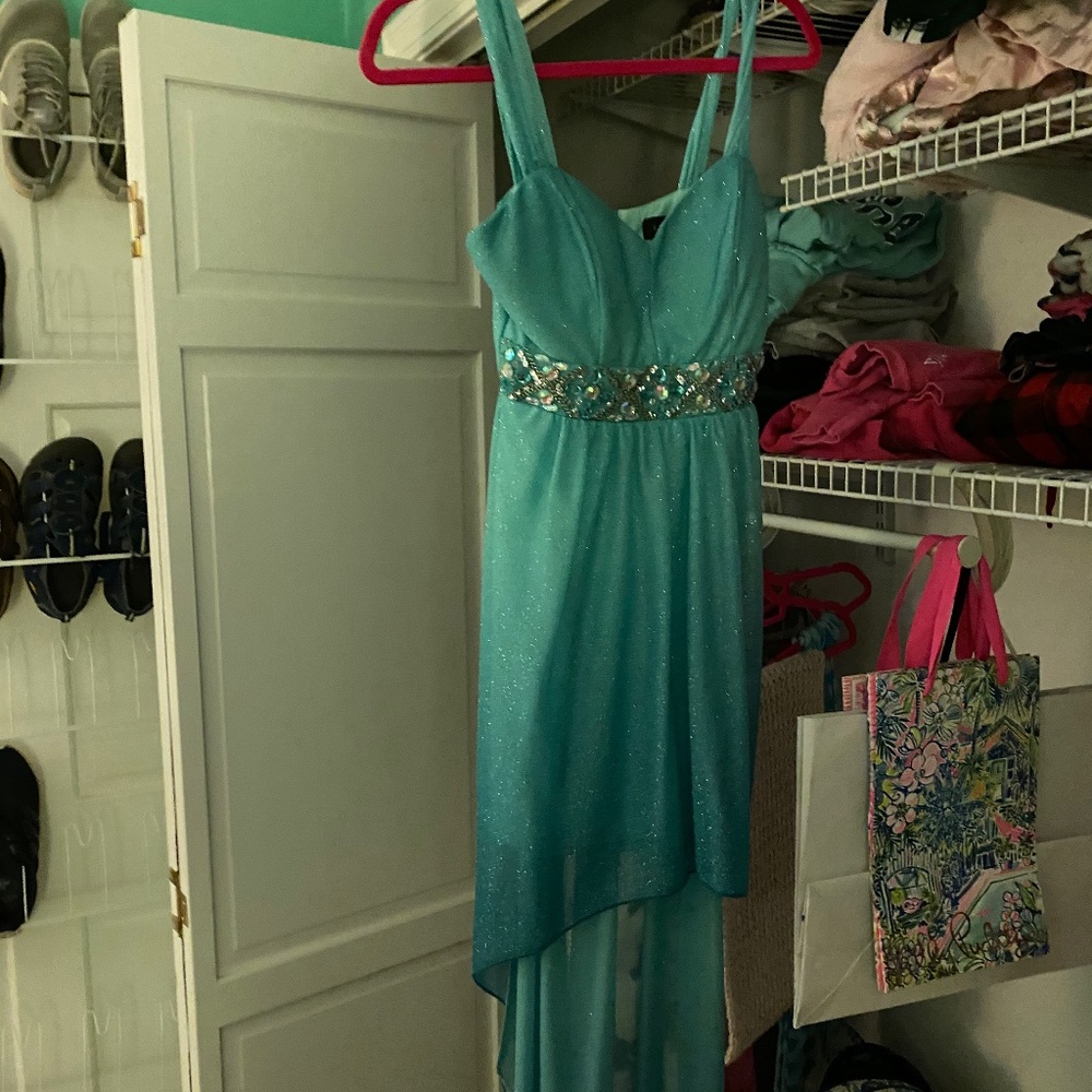 Blue B.Darlin Dress